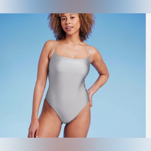Square Neck Cheeky One Piece Swimsuit - Shade & Shore - Picture 9 of 9